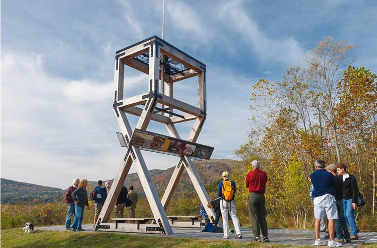 Gun platform at West Point Foundry Preserve Gun platform at West Point Foundry Preserve