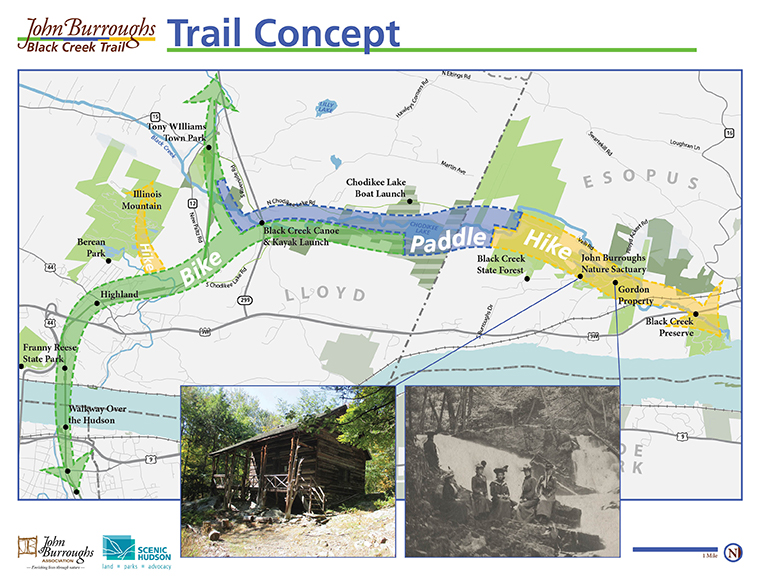 John Burroughs Black Creek Trail Concept Map John Burroughs Black Creek Trail Concept Map