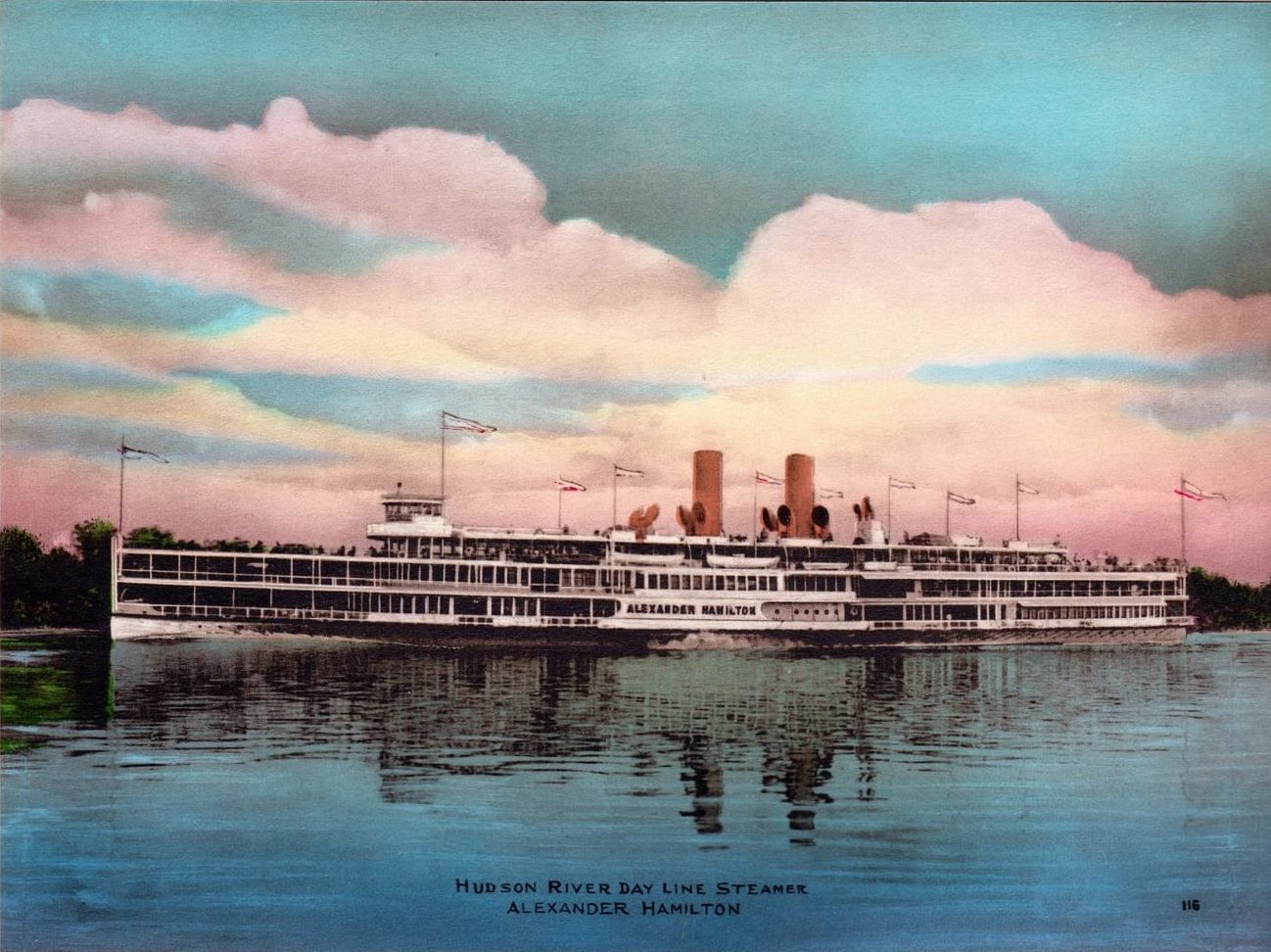 hudson river day line steamer