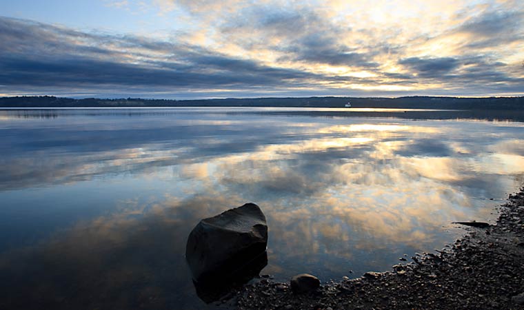 Dawn at Esopus Meadows Preserve