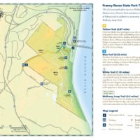 Franny Reese State Park Trail Map
