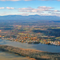 Athens, NY from the air