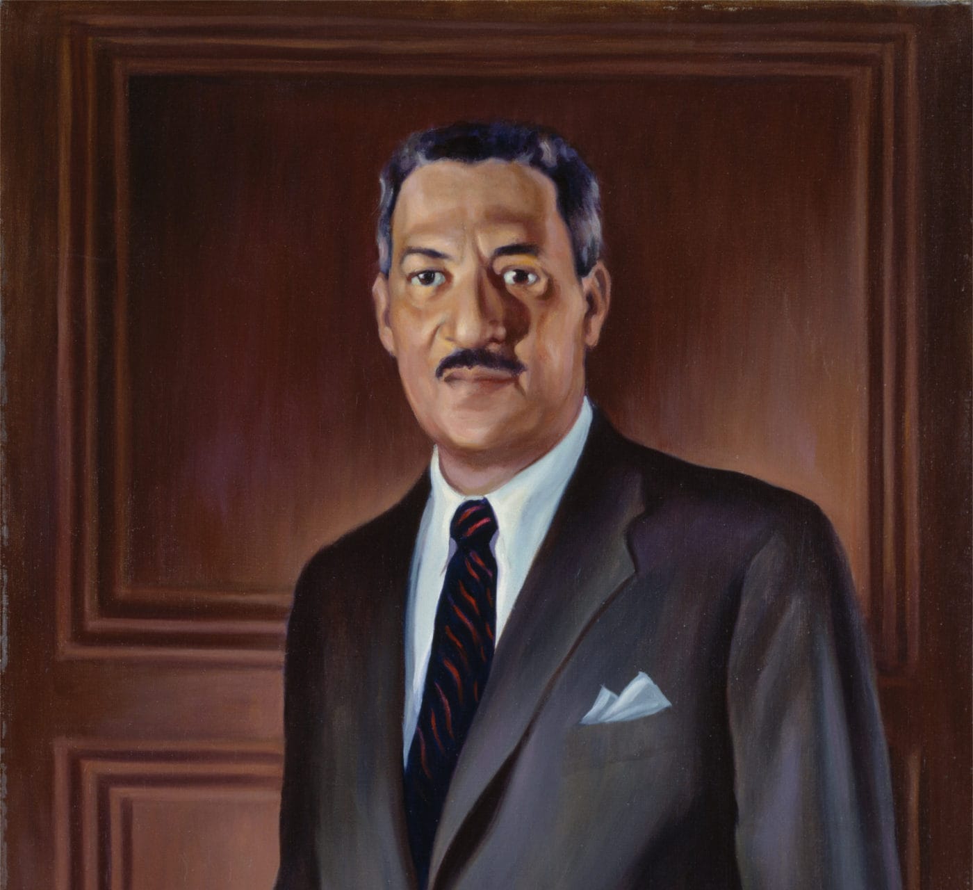 Thurgood Marshall Painting by Betsy Graves Reyneau