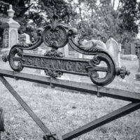 The Strange plot at Sleepy Hollow Cemetery.