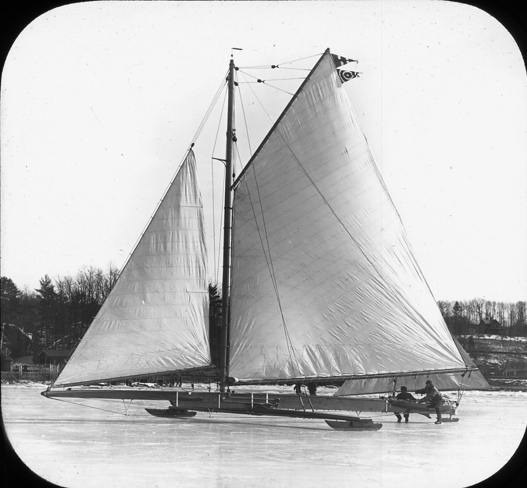 ice yacht racing