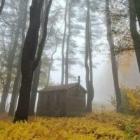 Edna St. Vincent Millay's writing cabin