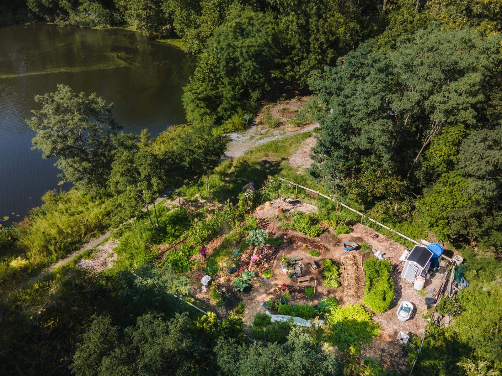 Sanctuary Healing Farm & Gardens at Crystal Lake (Photo: Jeff Mertz)